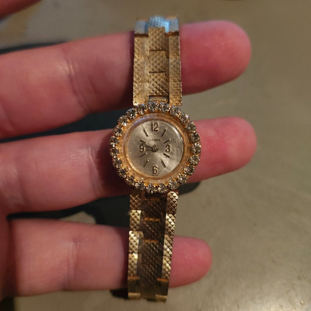 Used Dufone watch with Diamonds.